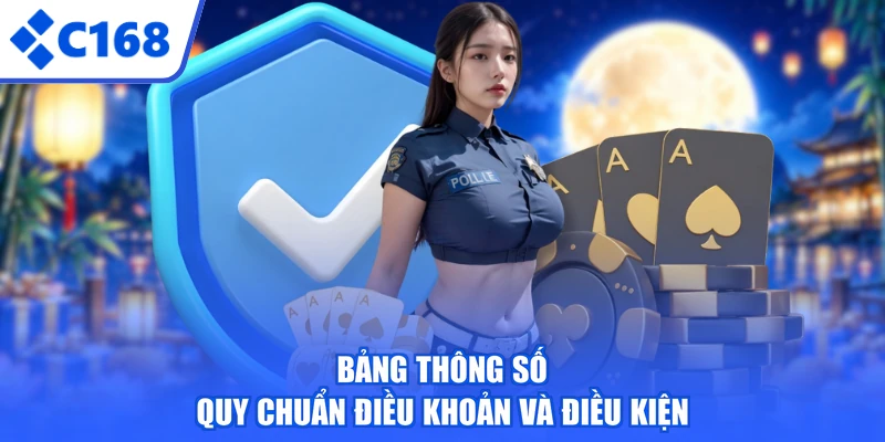Bảng thông số quy chuẩn điều khoản và điều kiện