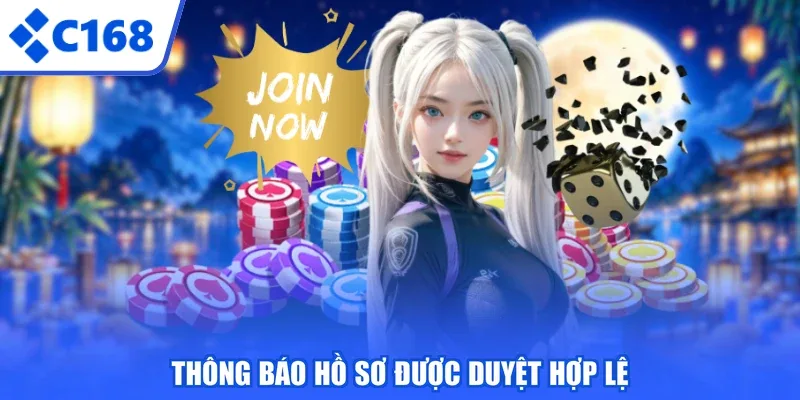 Thông báo hồ sơ được duyệt hợp lệ